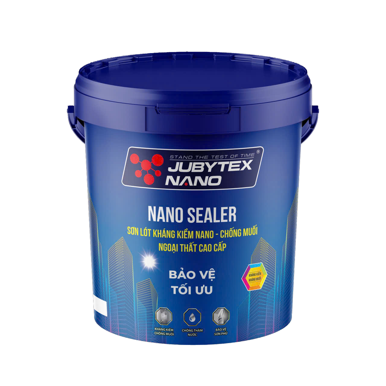 NANO SEALER - SƠN LÓT KHÁNG KIỀM NANO -  CHỐNG MUỐI NGOẠI THẤT CAO CẤP 24KG