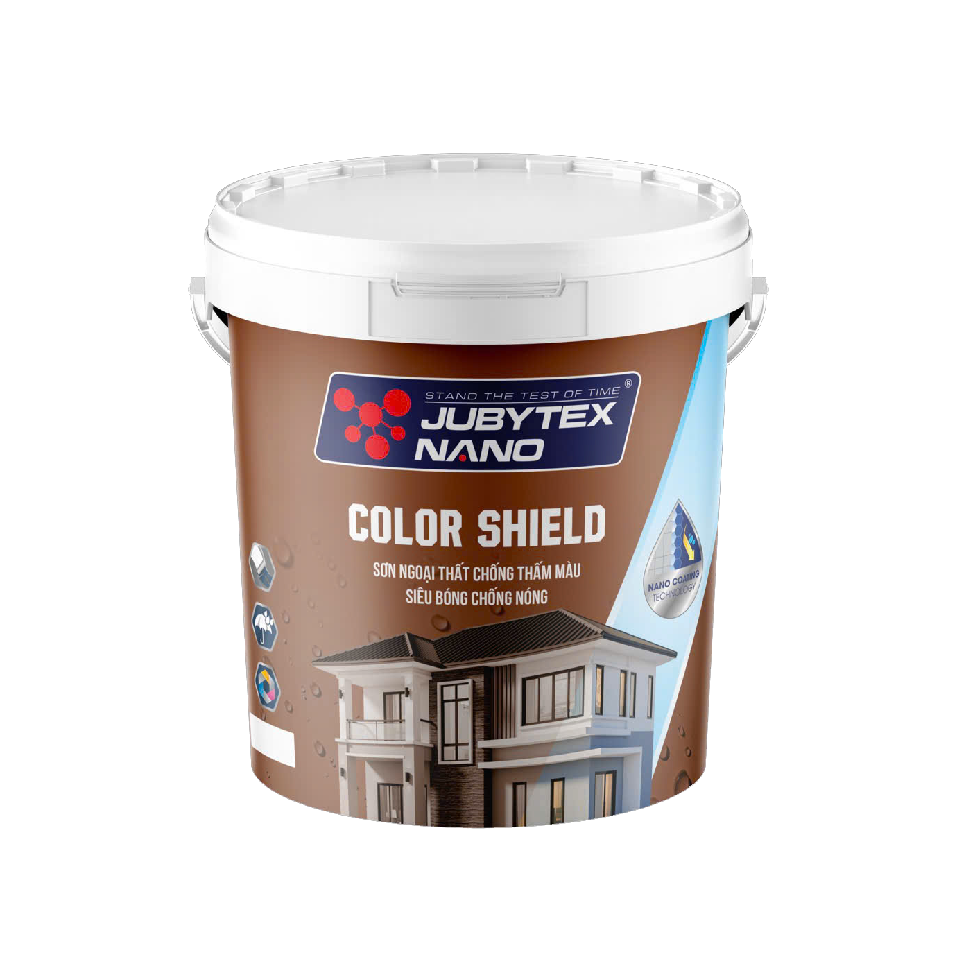 COLOR SHIELD - SƠN NGOẠI THẤT CHỐNG THẤM MÀU SIÊU BÓNG CHỐNG NÓNG 5KG