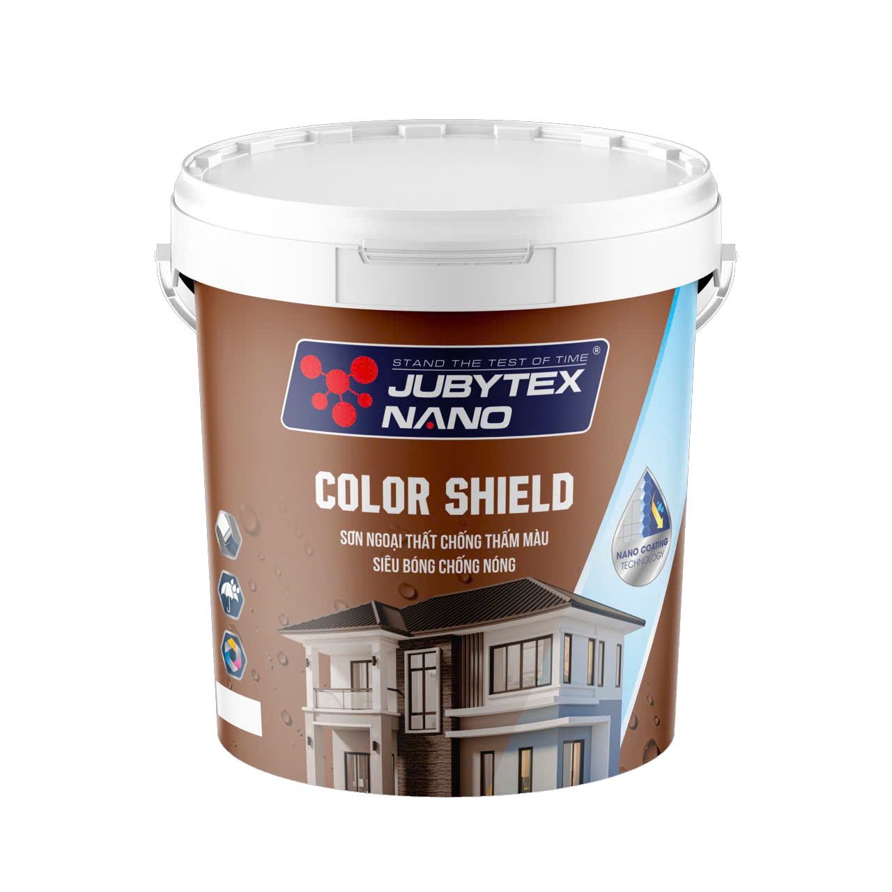 COLOR SHIELD - SƠN NGOẠI THẤT CHỐNG THẤM MÀU SIÊU BÓNG CHỐNG NÓNG 20KG