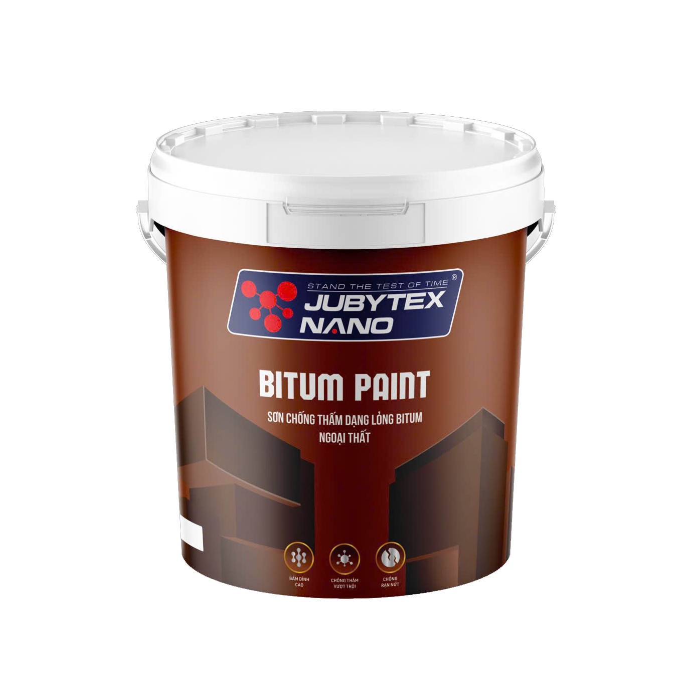 BITUM PAINT - SƠN CHỐNG THẤM DẠNG LỎNG BITUM NGOẠI THẤT 5KG